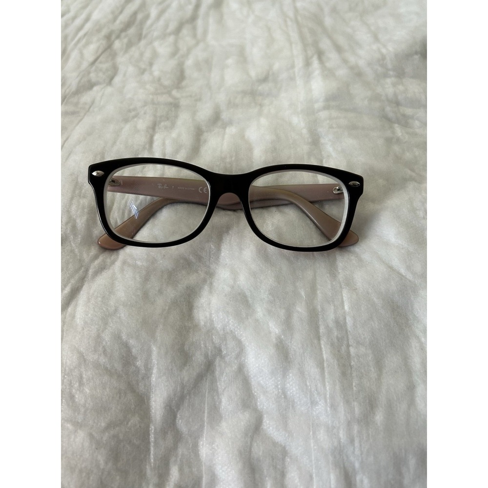 Ray-Ban RB1528 3580 48-16-130 Kids Eyeglasses Brown/Pink - Frames Only